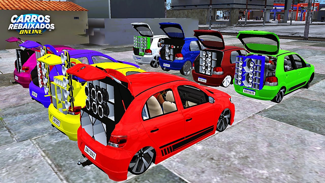 CARROS REBAIXADOS ONLINE | DUELO DE SOM DOS GOL G5 vs PALIO REBAIXADO