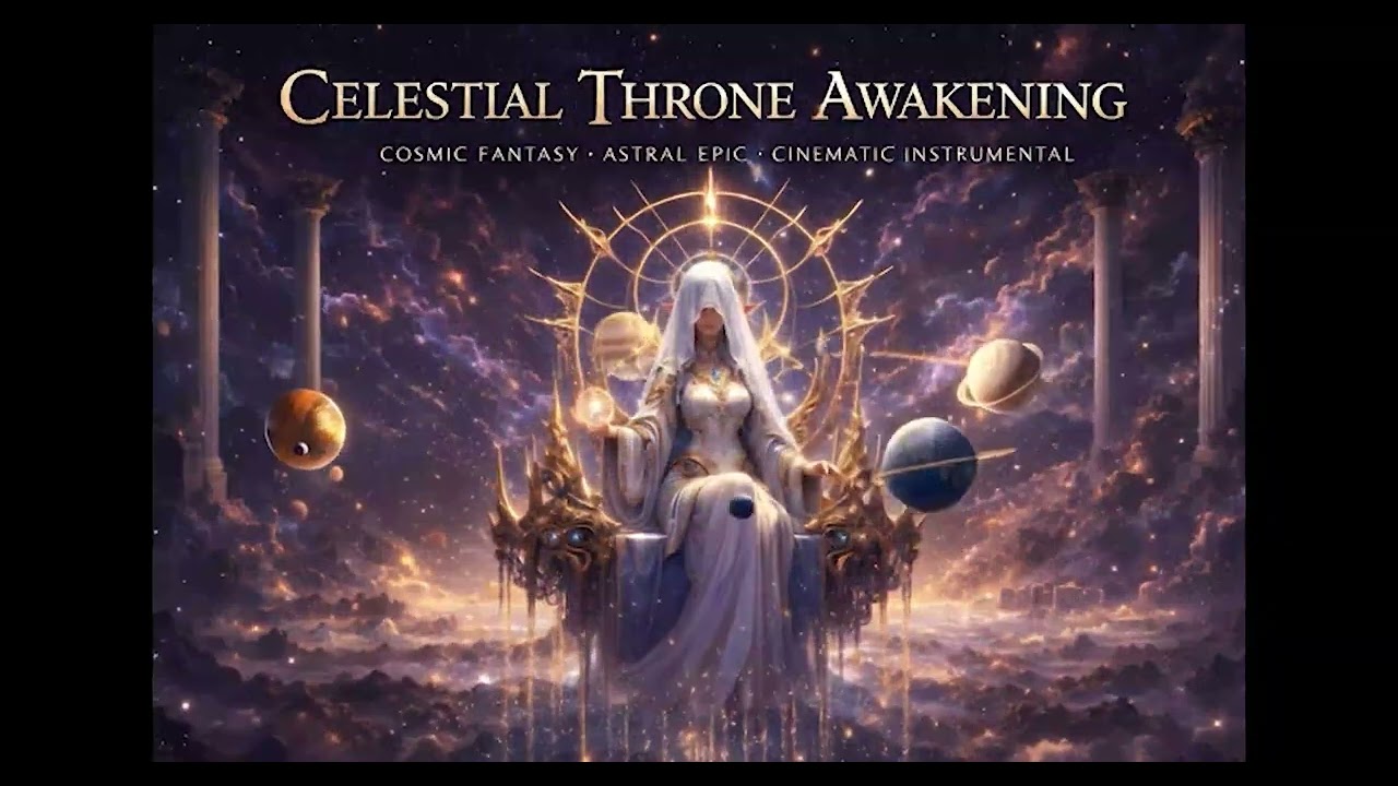 🌌✨ Celestial Throne Awakening — Cosmic Fantasy · Astral Epic · Cinematic Instrumental