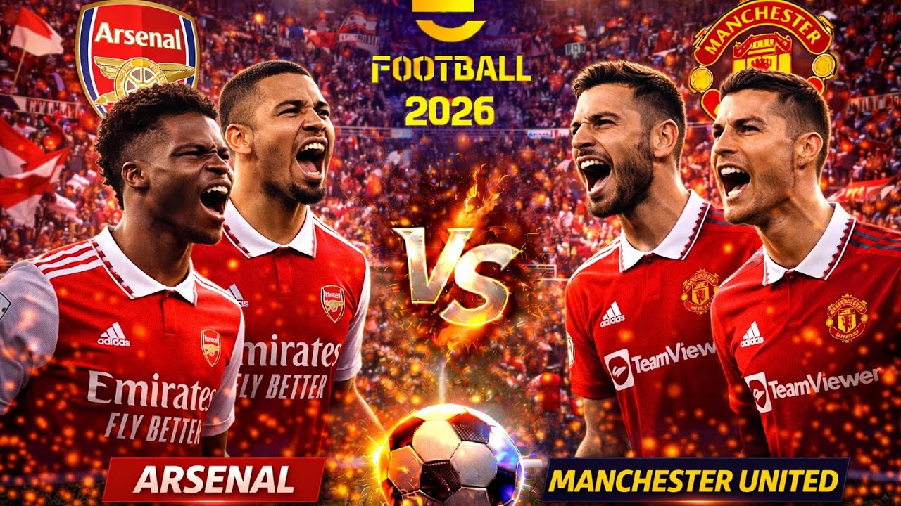 EFOOTBALL 2026 | ARSENAL VS MANCHESTER UNITED ‼️🔥
