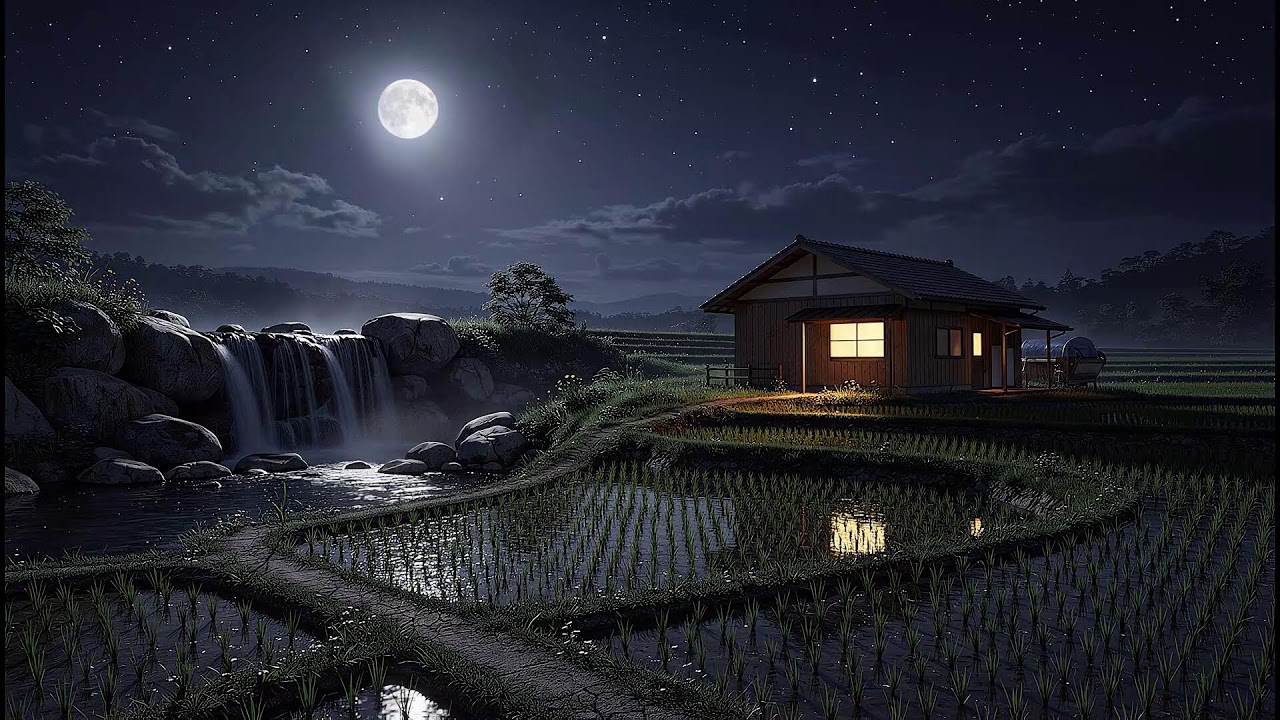 Calming Night 🌑 Healing of Stress,Anxiety and Depressive States,Relaxing ,Nighttime Sleep Time 41
