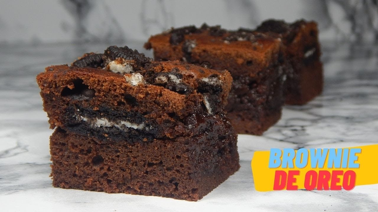 Сочный шоколадный BROWNIE и печенье OREO по-новому и легко!