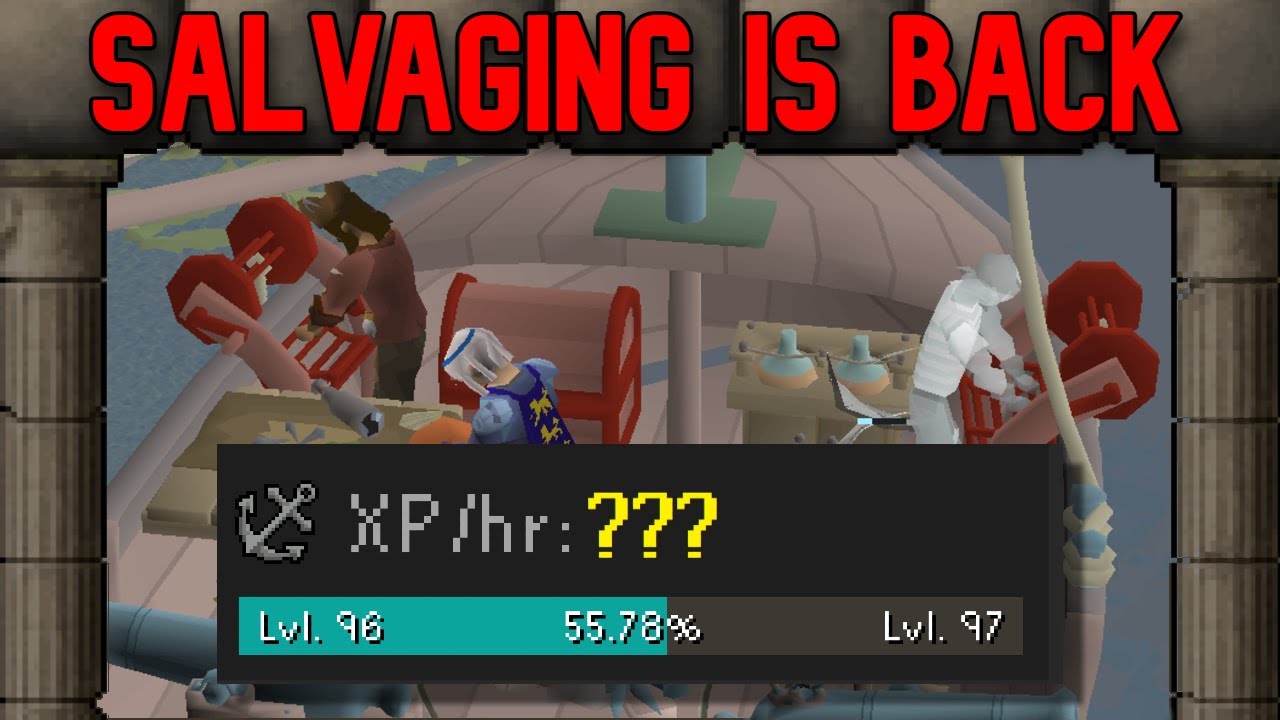 Testing New Salvaging Methods - OSRS Sailing