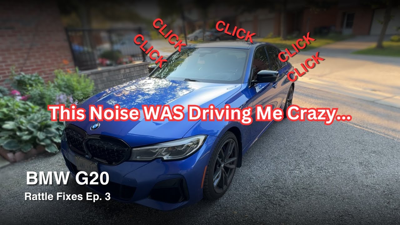 Прощай, дребезжание отделки задней стойки | BMW G20 — больше никакого дребезжания, эпизод 3