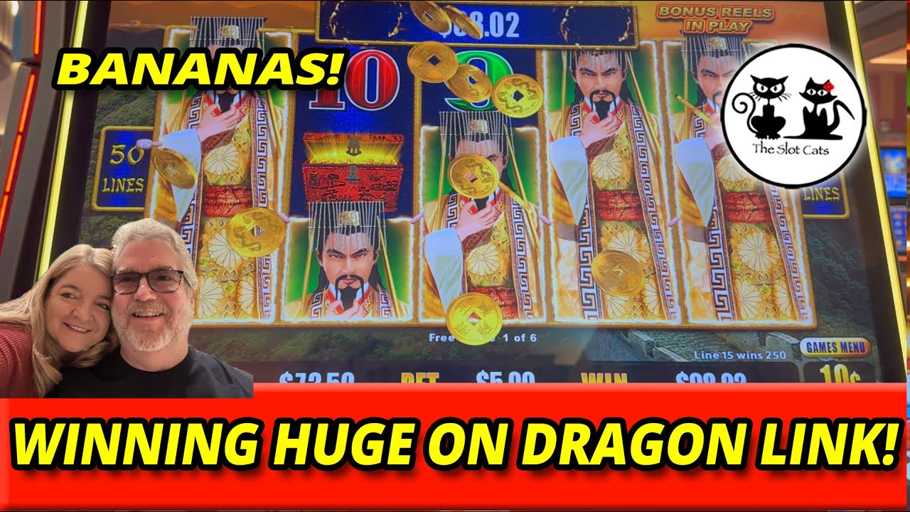 ИГРАЕМ В НАШИ ЛЮБИМЫЕ СЛОТЫ DRAGON LINK И ВЫИГРЫВАЕМ ПО-КРУПНОМУ! #theslotcats #slots #dragonlink...