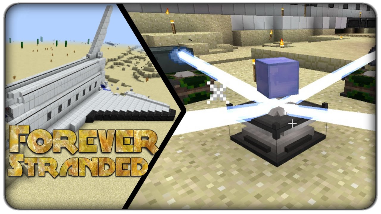 [Lets Play] Forever Stranded : E14 - Actually Additions Spawner Changer