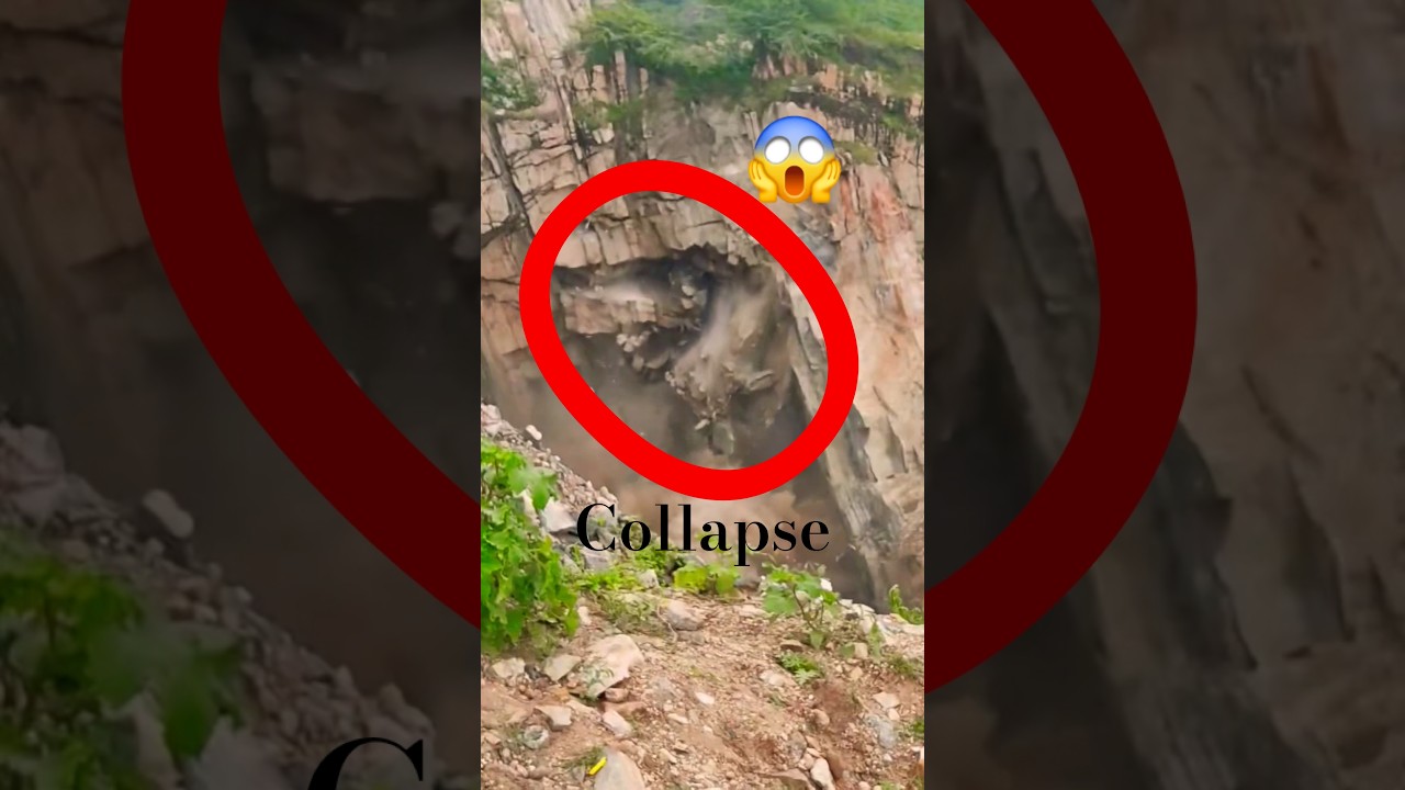 Marble Mines Collapsed 😱 Huge Loss of Owner #ytshorts #youtubeshorts