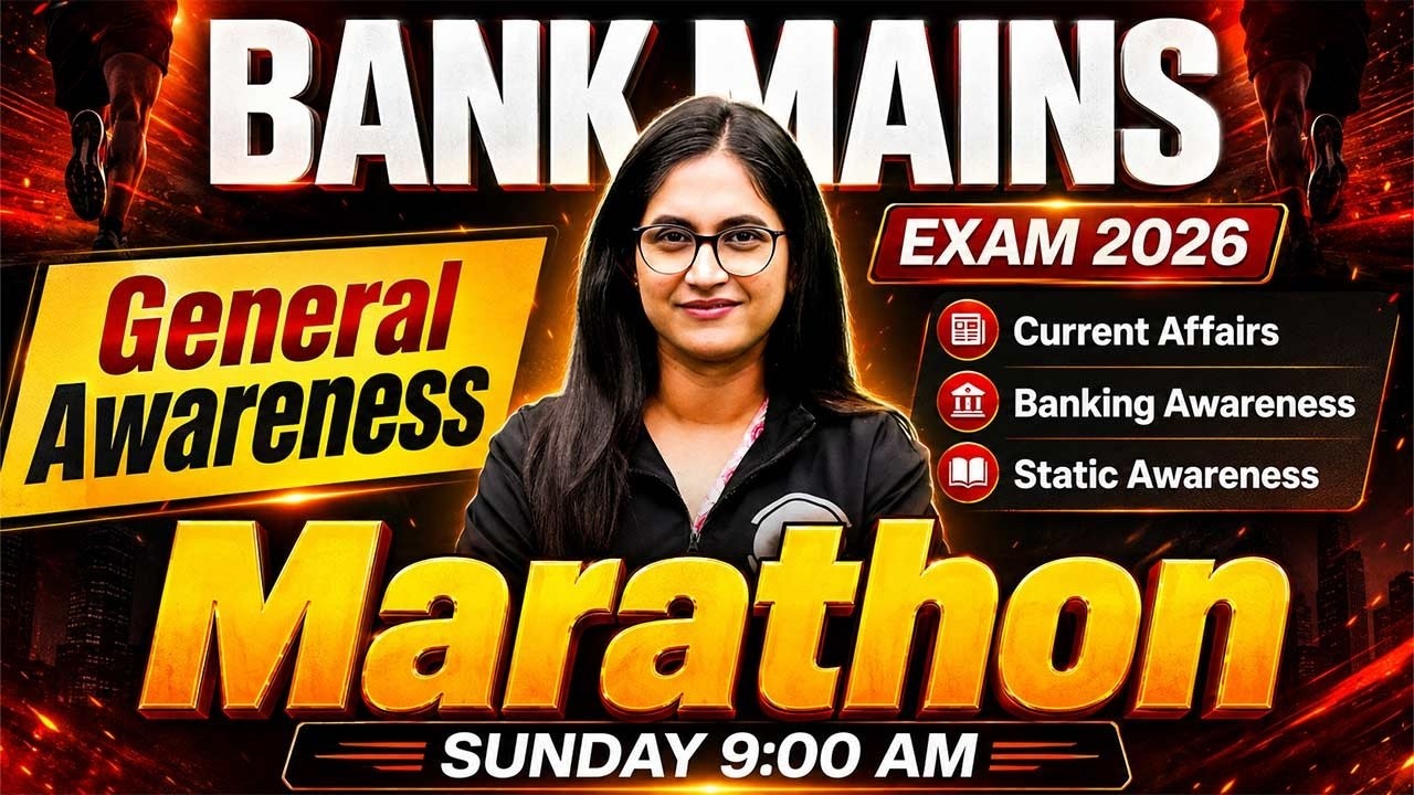 BANK EXAMS 2026 | General Awareness Marathon 🔥 | Current Affairs + Banking Awareness + Static GK