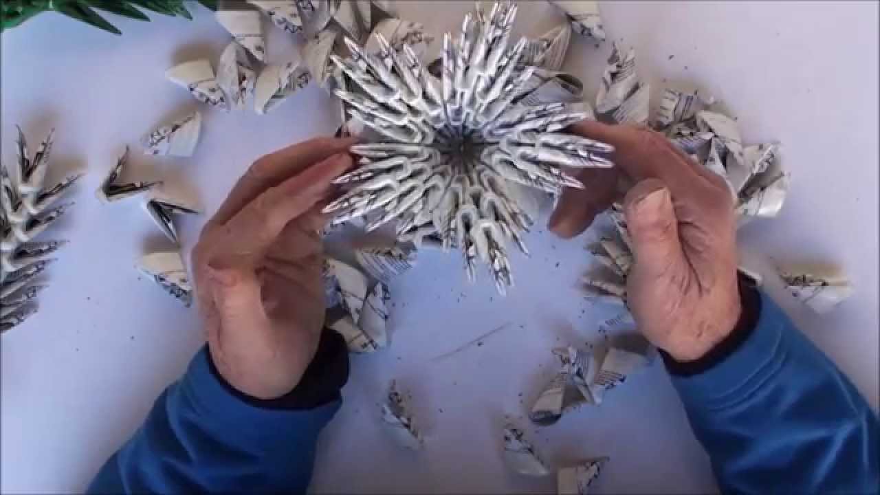HOW TO MAKE A FLOWER TUTORIAL ORIGAMI 3D EMILIO
