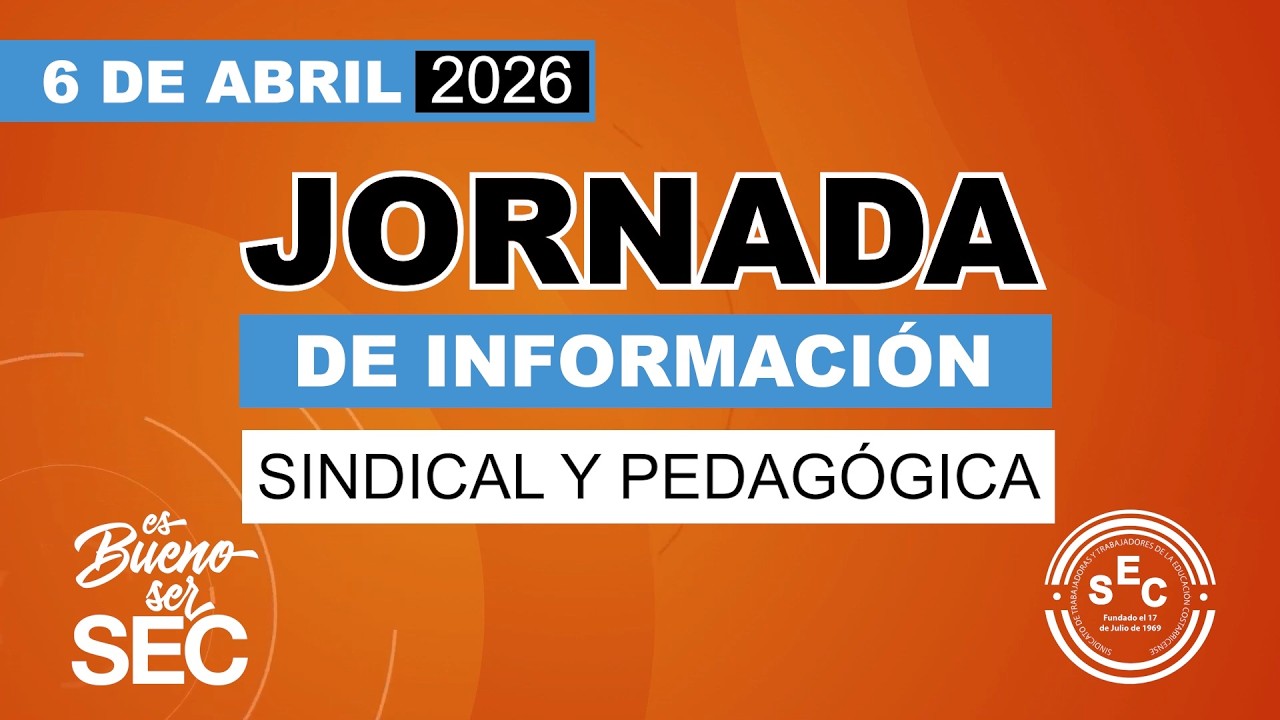 Jornada de Informaci&oacute;n Sindical y Pedag&oacute;gica