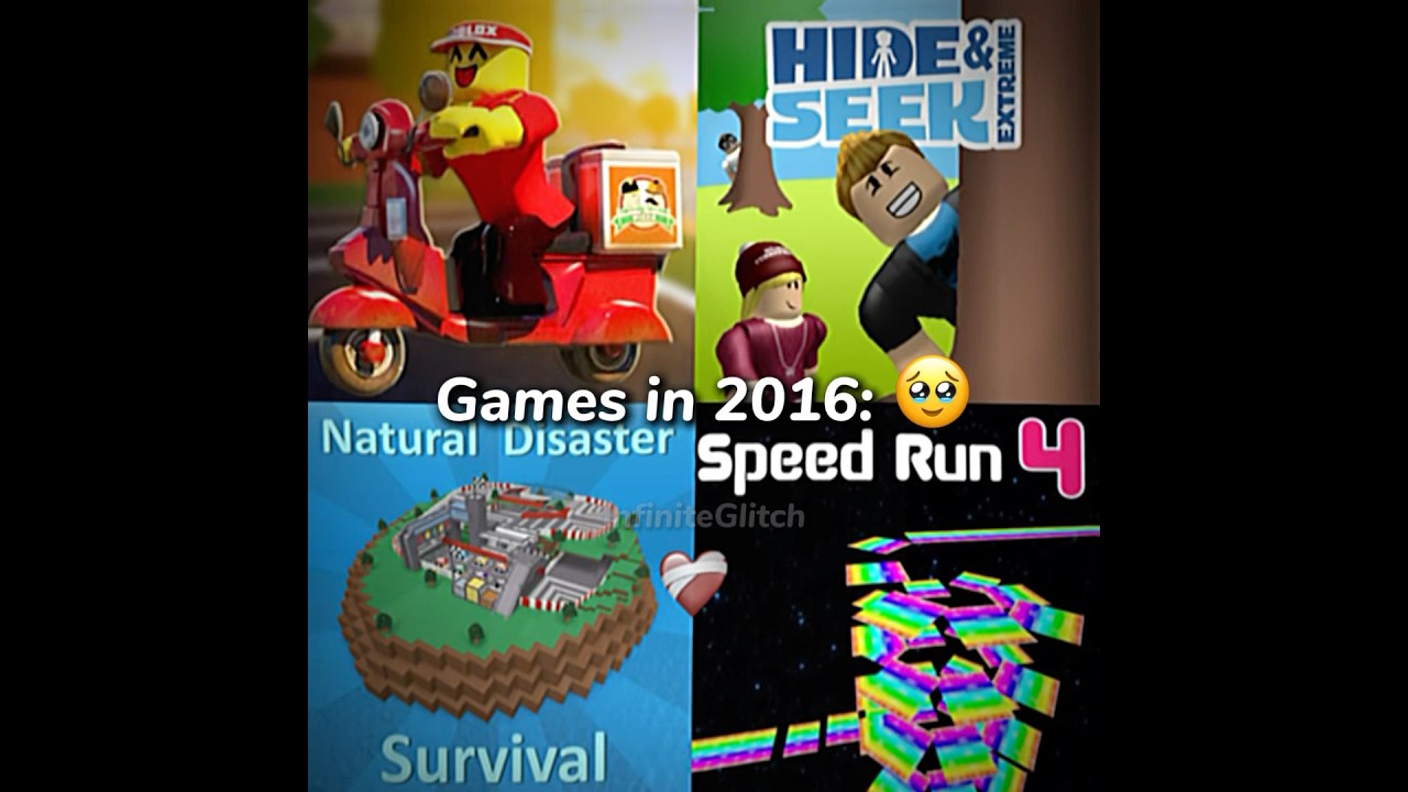 Roblox in 2016 🥹🤩