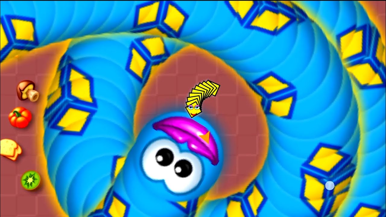 Worms Zone Snake 🐍🐍 Game | Magic Slither Snake | Biggest Slither Snake #magicgameplay #wormszone