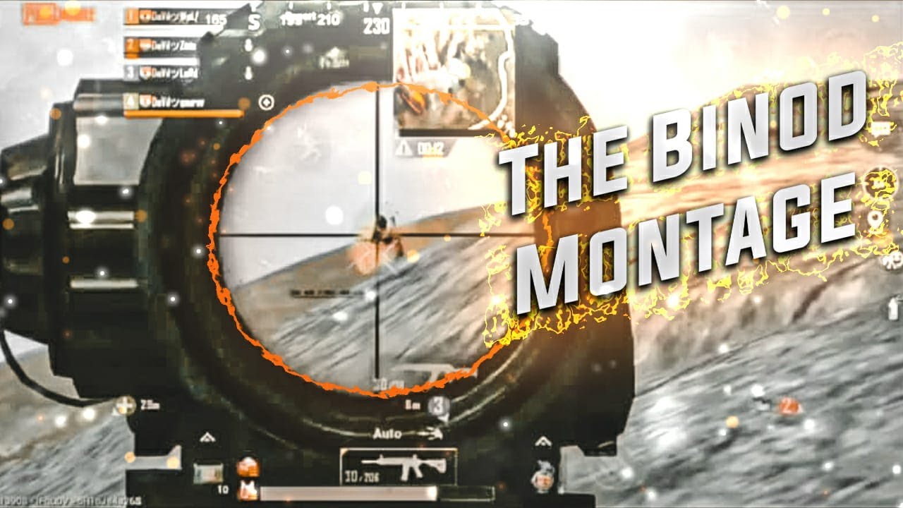 BINOD-The PUBG Mobile Montage | Becoming fastest assaulter than Chinese players | TEAM DEVILS
