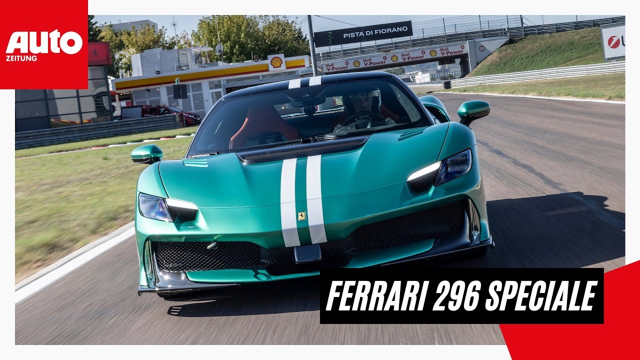 Ferrari 296 Speciale (2025): Stärker, leichter, konsequenter! Fahrspaß pur mit 880 PS | AUTO ZEITUNG