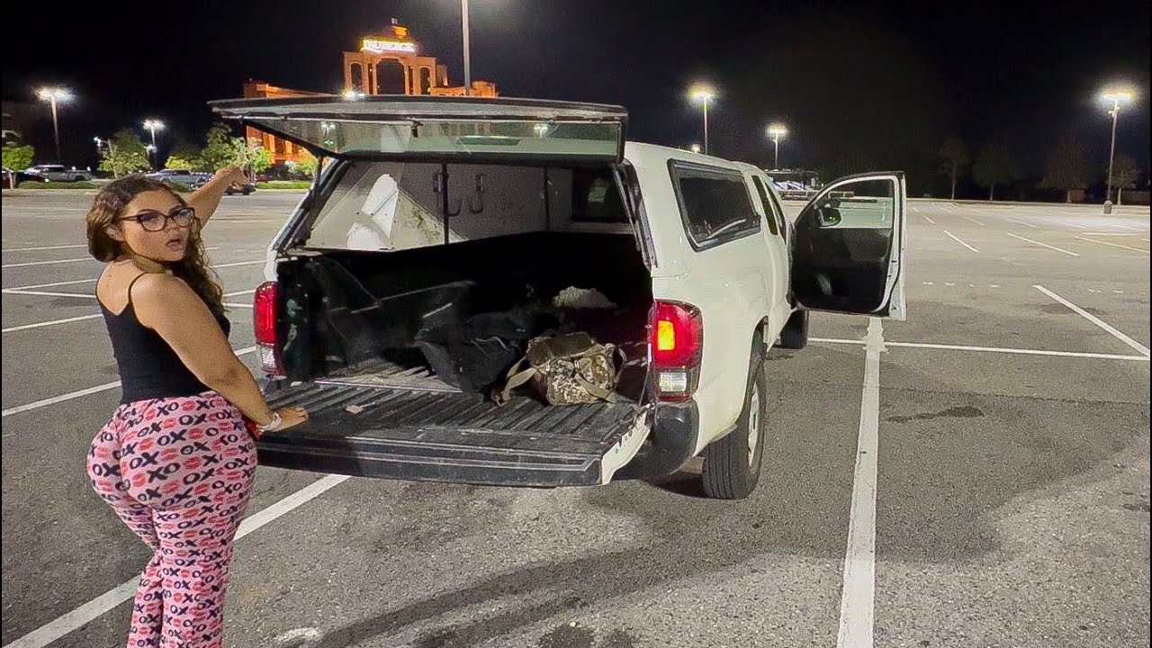 Stealth Truck Camping In Rivers Casino Parking Lot