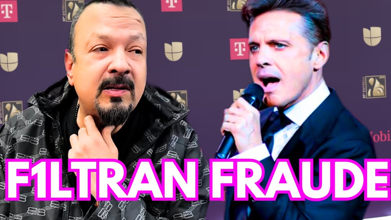PEPE AGUILAR EXPLOTA por ATAQUE DE LUIS MIGUEL tras F1LTRARSE FRAUD3 en PREMIOS LO NUESTRO