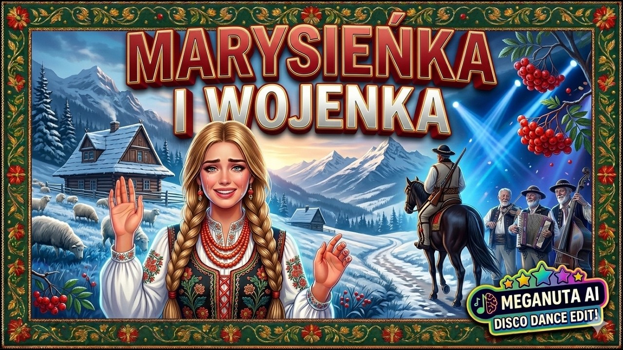 Marysieńka i Wojenka (Official Disco Remix) 🏔️🌹 MegaNutaAI