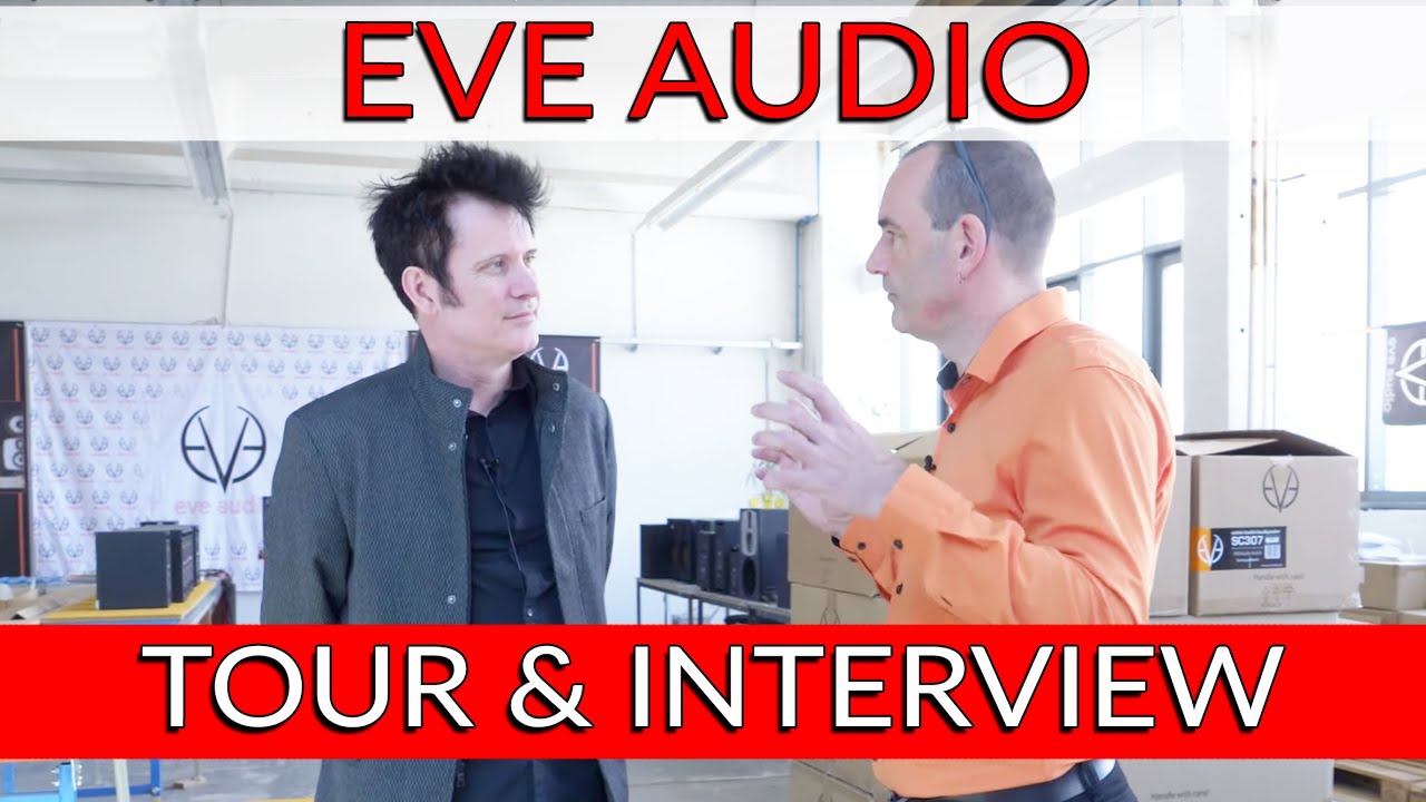 EVE Audio Tour & Interview with Founder/CEO Roland Stenz - Warren Huart: Produce Like A Pro