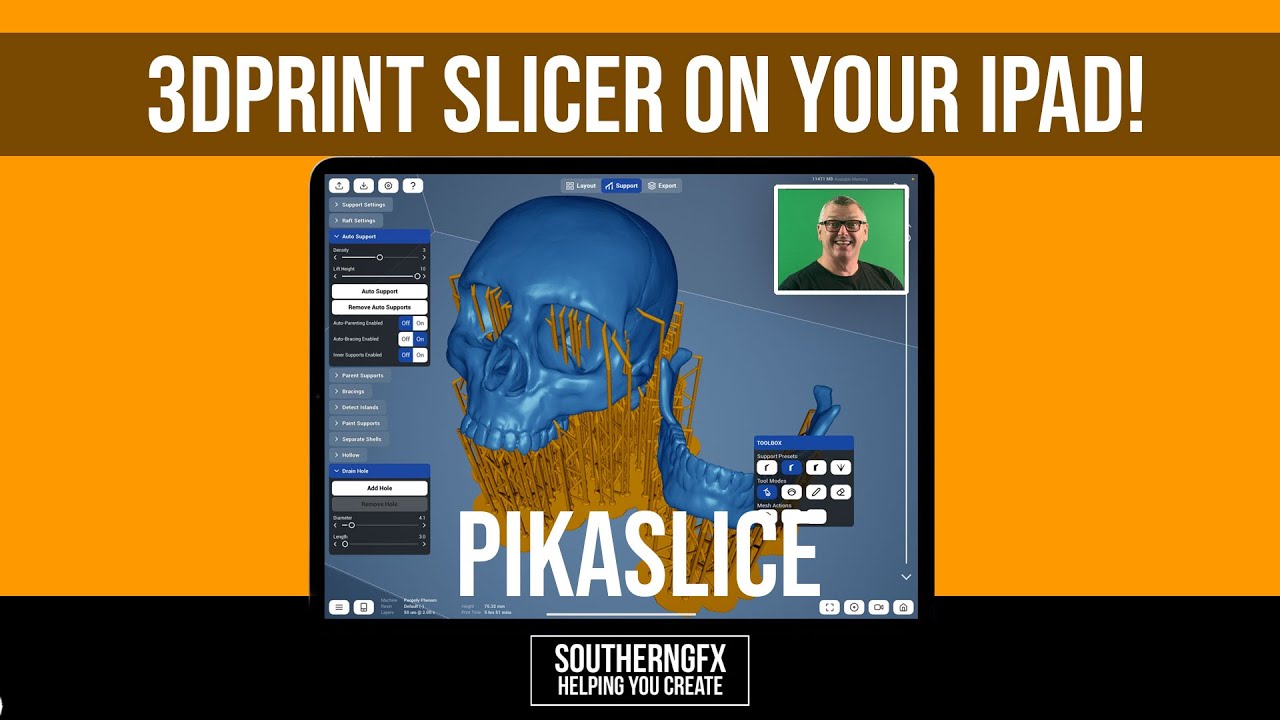 PIKASLICE - 3d printer slicer for iPad