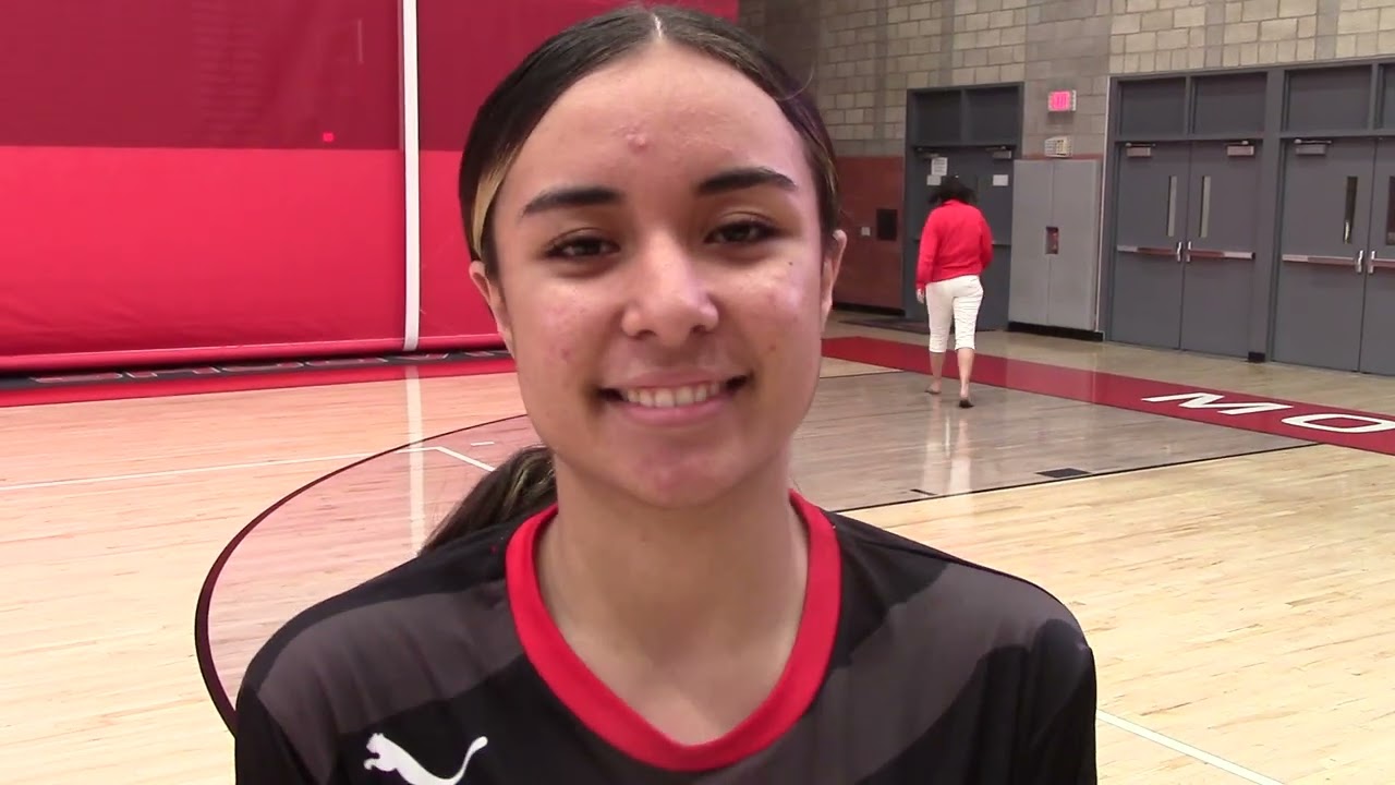Princess Hunkin of Corona Centennial Girls Basketball on Victory at Mater Dei, Regional Finals Berth