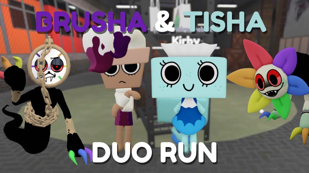 НОВОЕ ОБНОВЛЕНИЕ: БРУША И ТИША ДУЭТ БЕГУТ | Dandy’s World Roblox