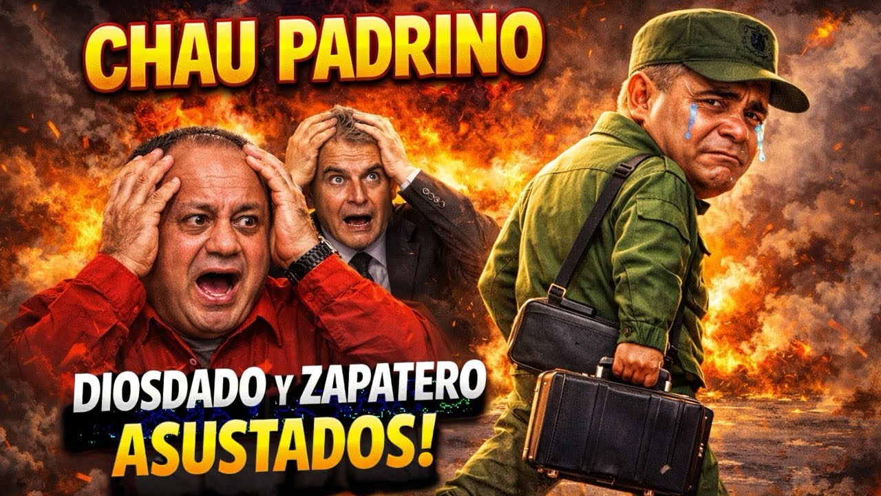 CHAU PADRINO, DIOSDADO Y ZAPATERO ASUSTADOS! - RUCKAUF INFORMA 