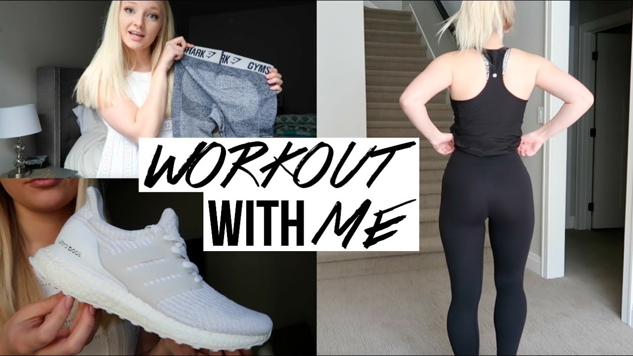 GYMSHARK & ADIDAS ULTRABOOST UNBOXING + Quick Home Workout