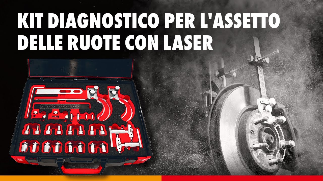 Kit diagnostico per l'assetto delle ruote con laser | W&uuml;rth Italia