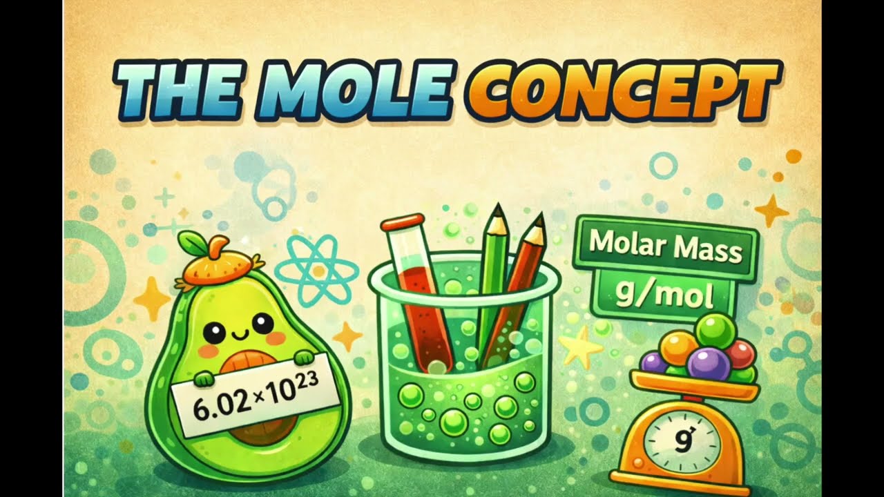 Master the Mole Concept Once & For All! 🥑 (Step-by-Step)