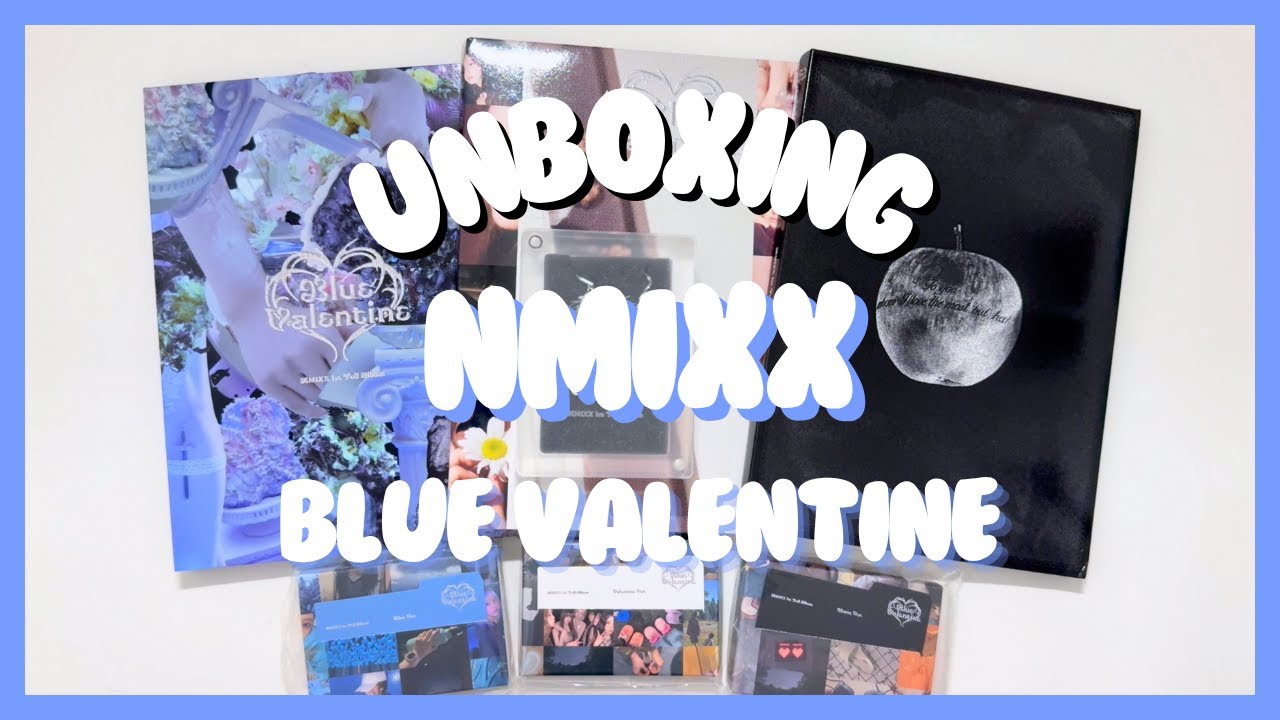 UNBOXING NMIXX (엔믹스) - Blue Valentine