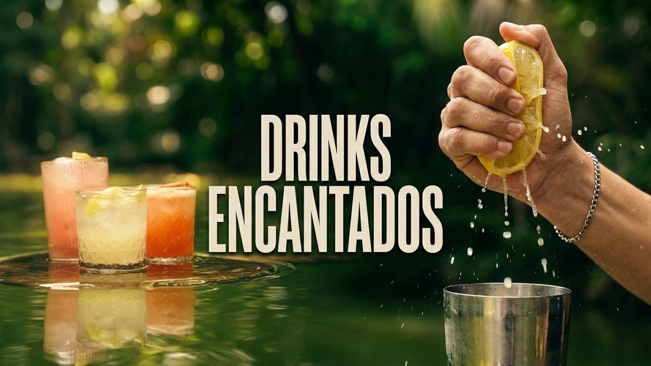 Encantarias - Uma carta de drinks verdadeiramente Regional.