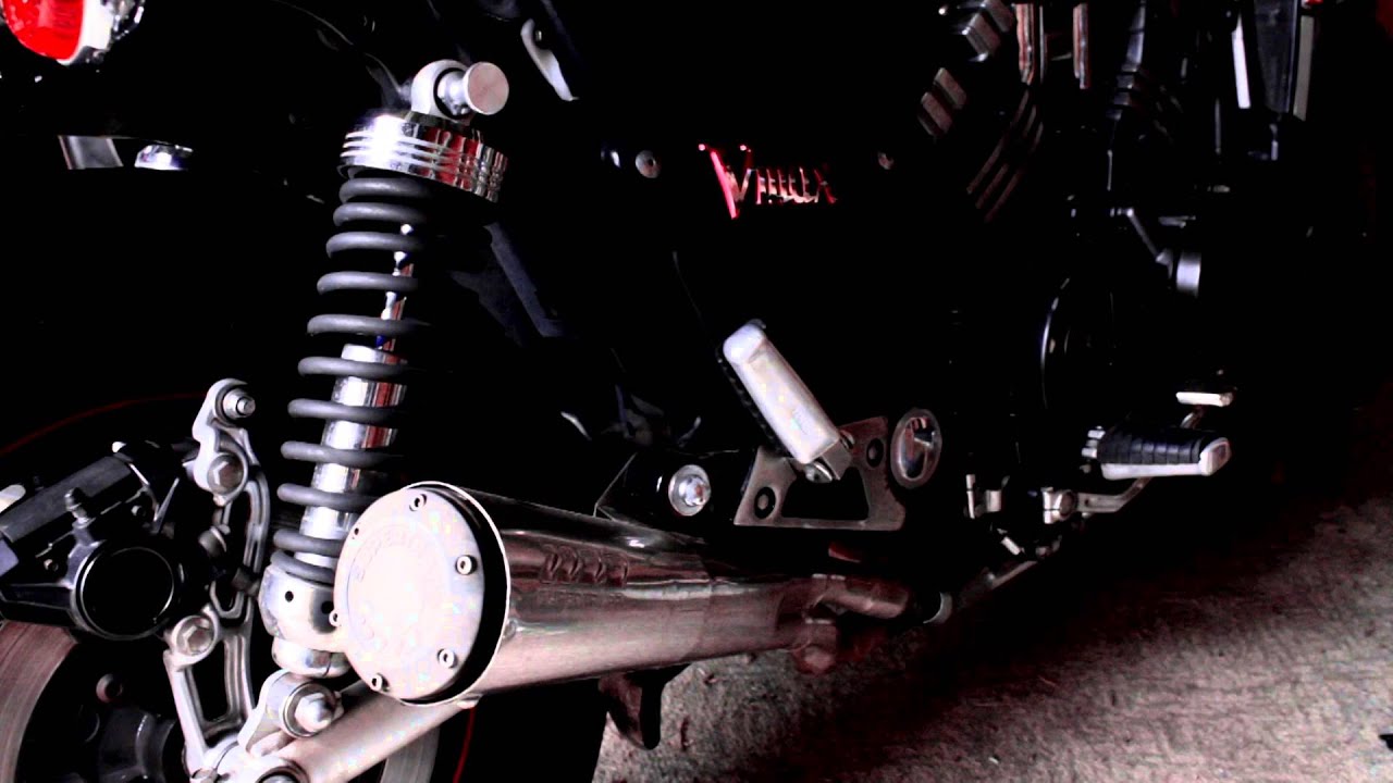 Motorcycle Exhaust: Supertrapp Megaphone Series - YAMAHA 2007 VMX1200 V-Max
