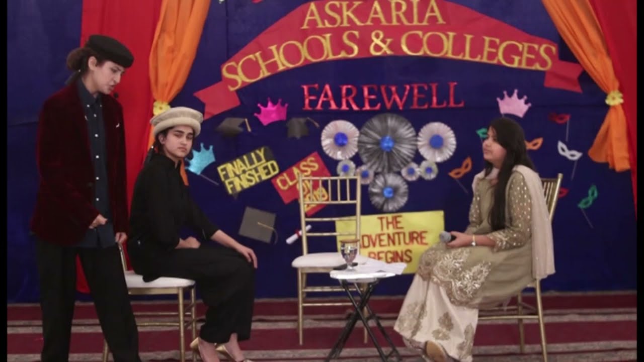 Girls Wing Saddar Campus FareWell Party Student Performances | Askaria Education System | Part V