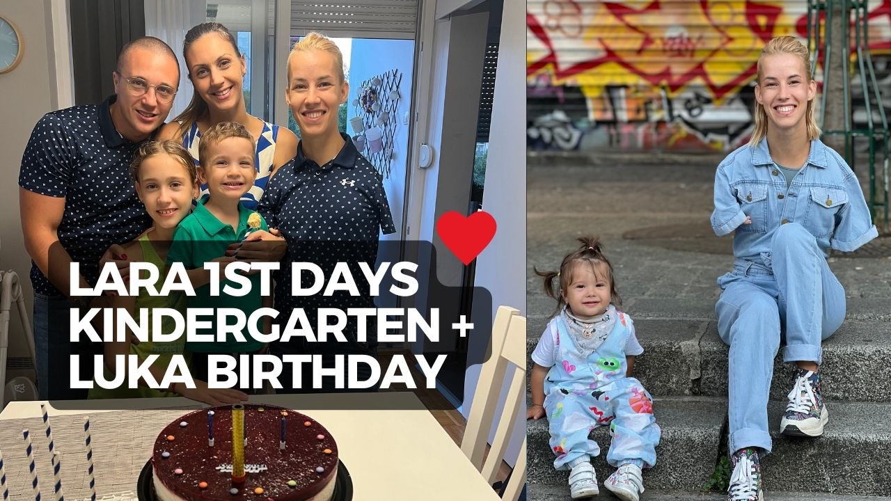 Daily Vlog - Starting kindergarten and Luka's 3rd birthday ❤️ (turn on CC)