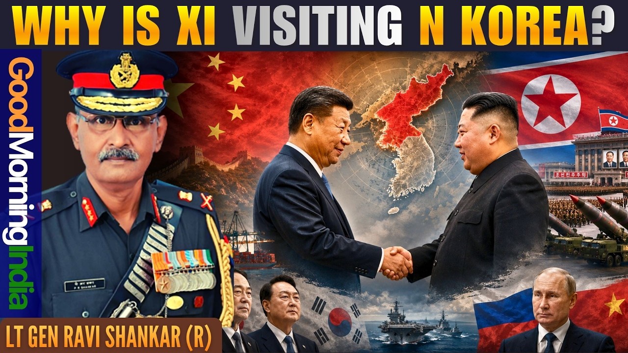 Why Is Xi Jinping Visiting North Korea Now? China&rsquo;s Kim Problem &bull; #GoodMorningIndia