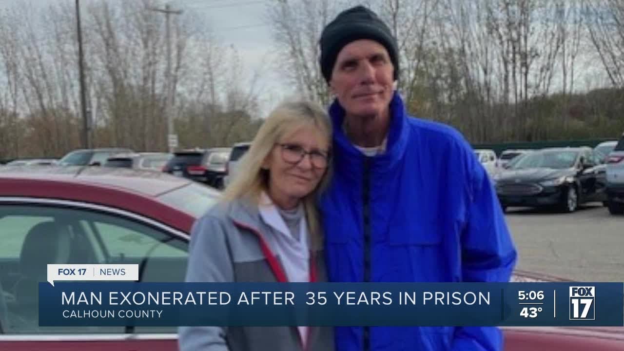 Man exonerated after 35 years in prison