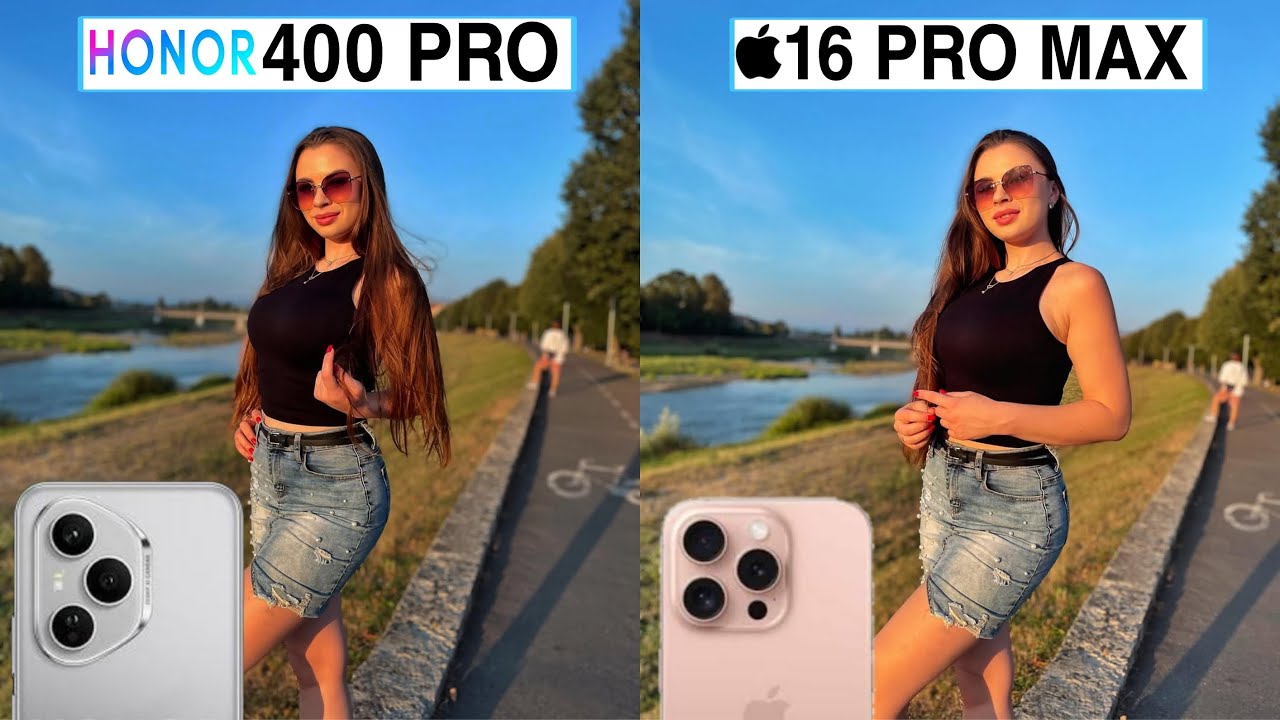 Сравнение тестов камер Honor 400 Pro и iPhone 16 Pro Max