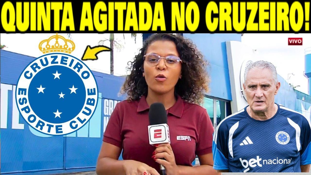 URGENTE!! QUINTA AGITADA NO CRUZEIRO! NATY SURPREENDEU COM ESSA INFORMAÇÃO NOTICIAS CRUZEIRO HOJE!