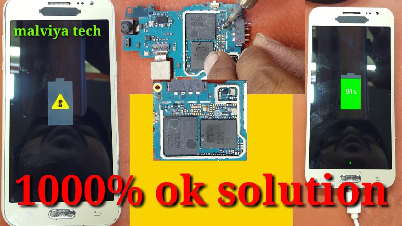 Samsung j2,j5,j2 core,j2 16,j7, unable to charge sm-j200 charging problem 1000% jumper solution