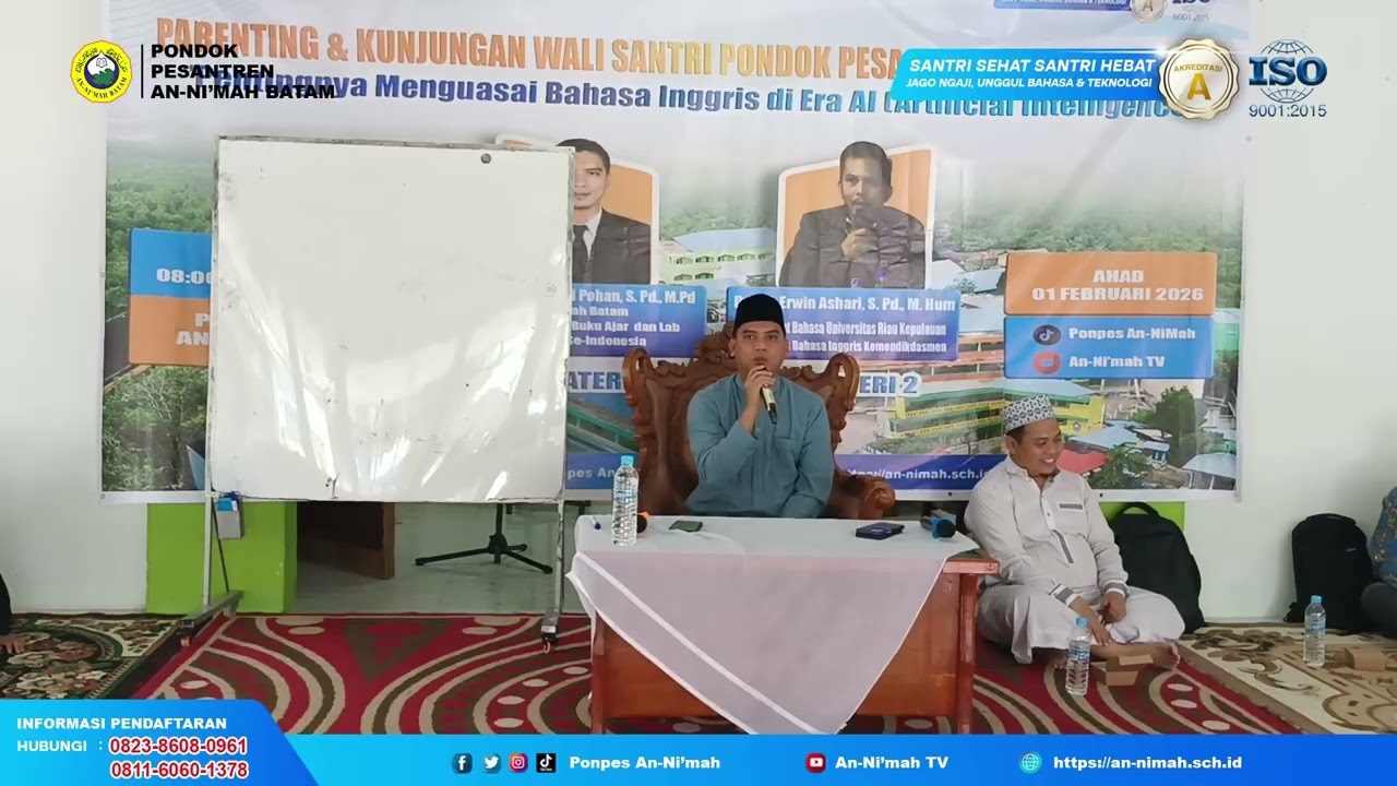 Meteri Seminar Pentingnya Bahasa Inggris di Era AI | Dr. Albert Efendi Pohan, S.Pd., M.Pd
