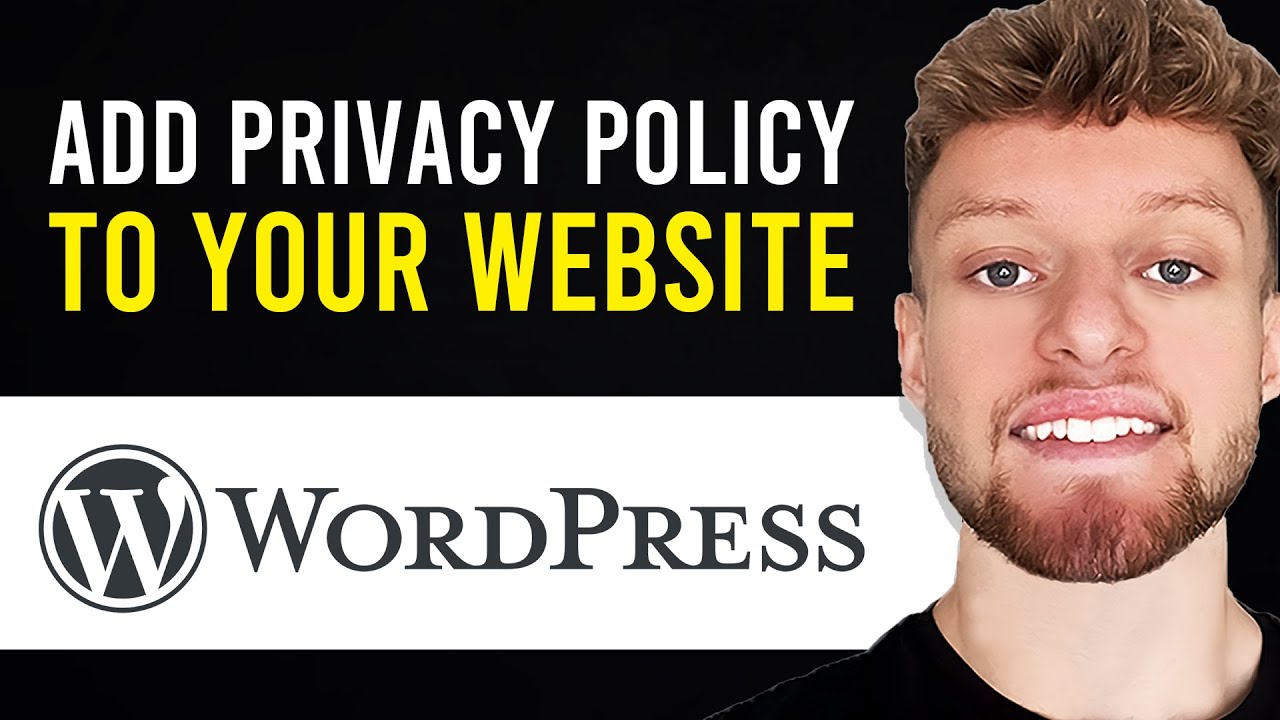 How To Create and Add Privacy Policy in WordPress