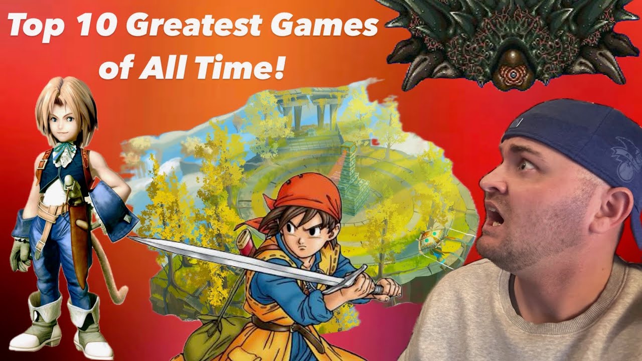 The Top 10 Video Games of All Time - Timeless Classics!