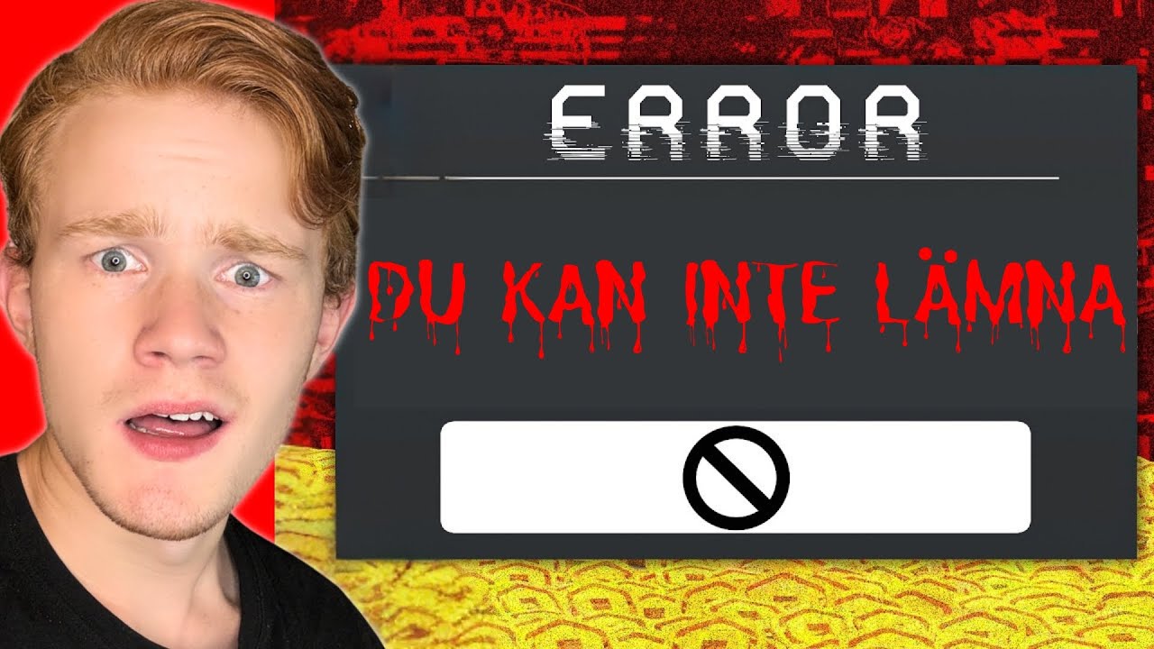Spelar F&Ouml;RBJUDNA Roblox Spel..