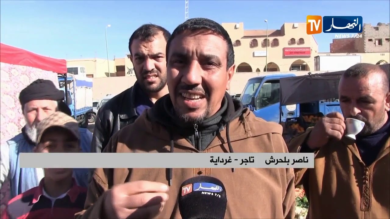 غرداية/ إنشاء سوق دائم لتجار الرحمة لإنهاء المضاربة في أسعار الخضر والفواكه