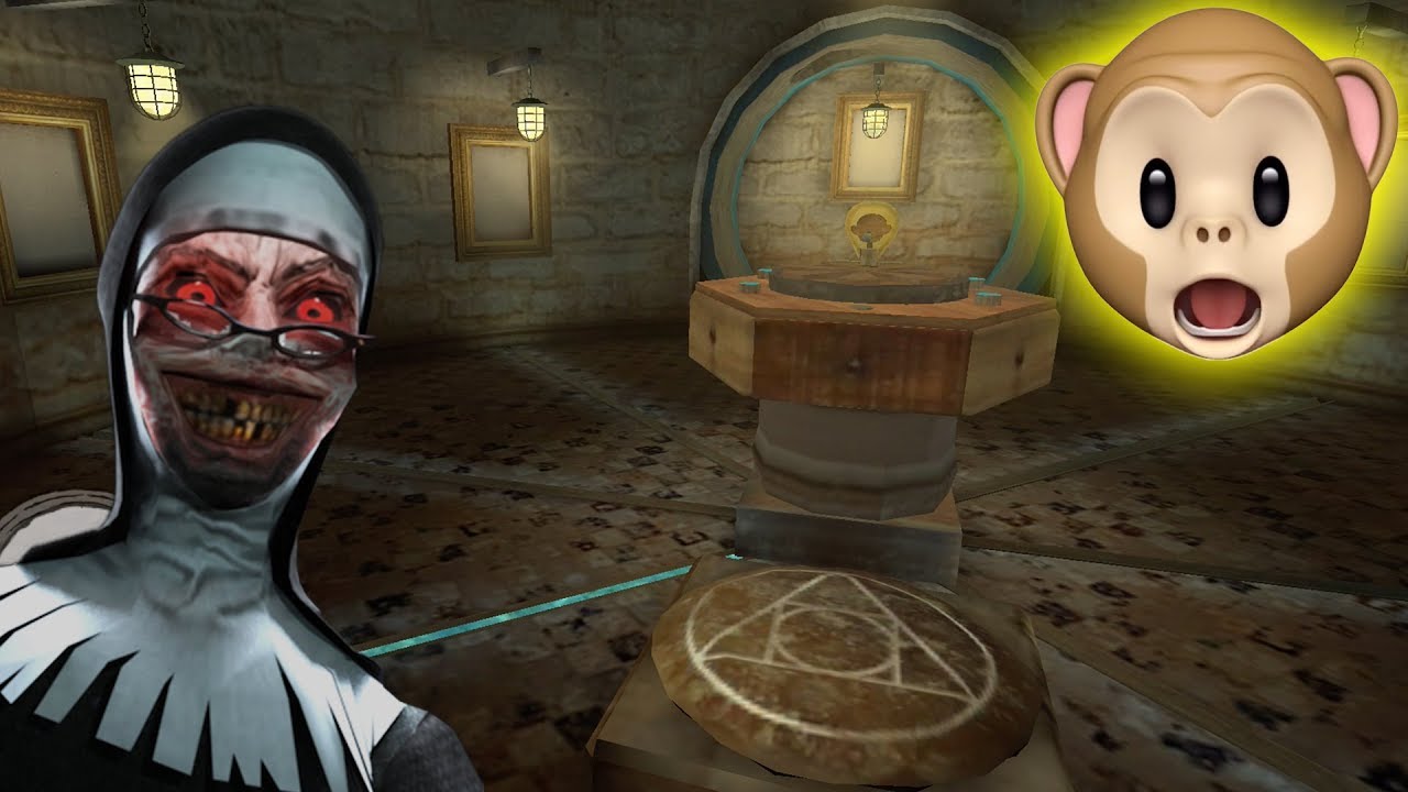 COLLECTING MORE MASK PIECES + BEATING THE NUN!! | Evil Nun LIVE