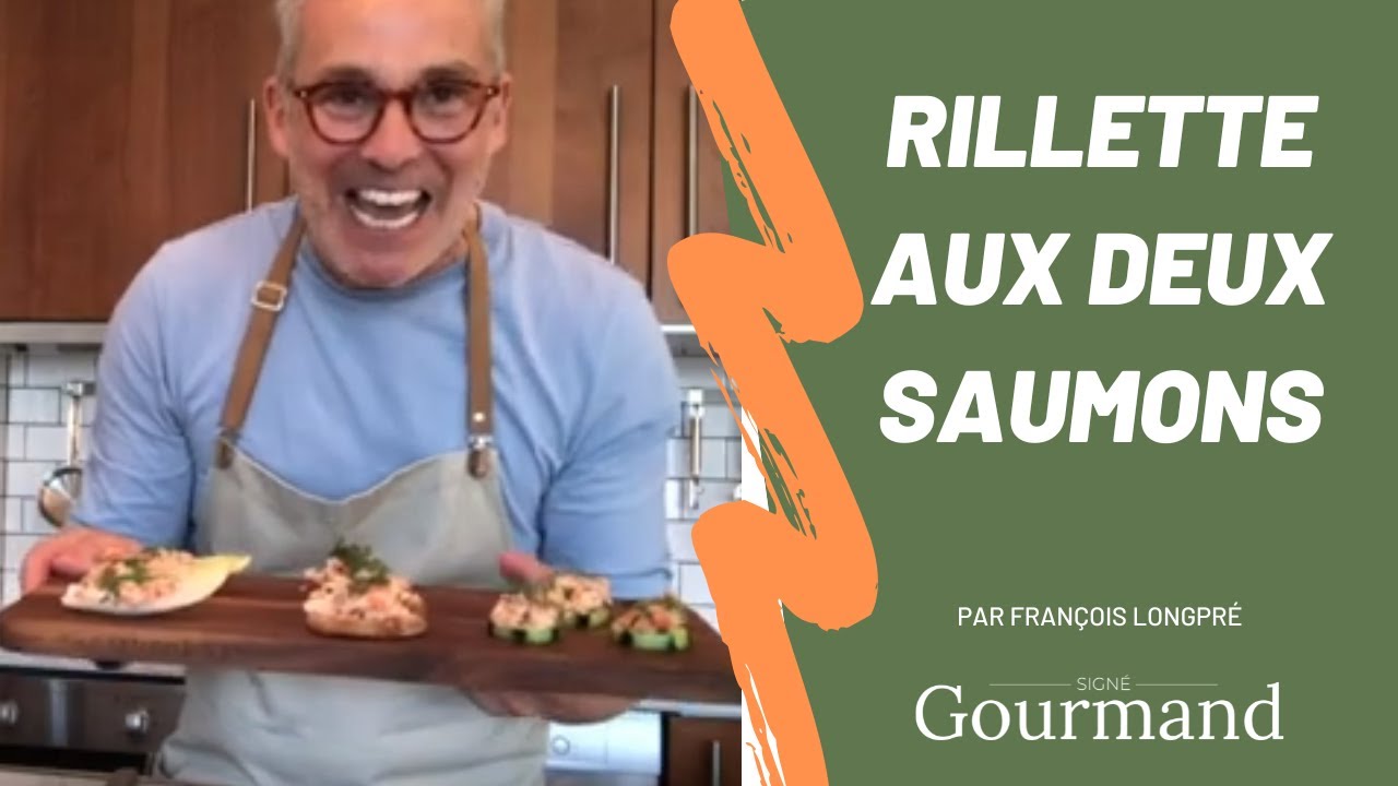 RECETTE DE RILLETTE AUX DEUX SAUMONS