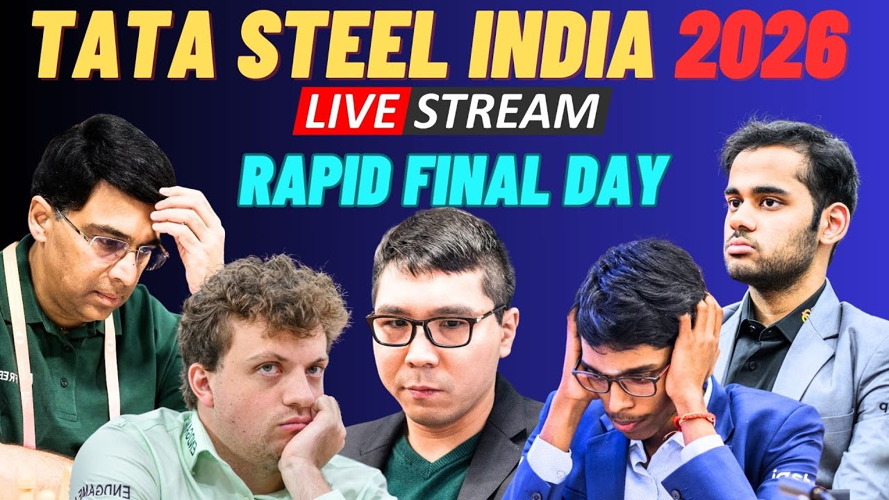 MAGCHAMPION PA KAYA SI WESLEY? Anand Erigaisi Pragg and NIemann! Tata Steel India 2026! Day 3