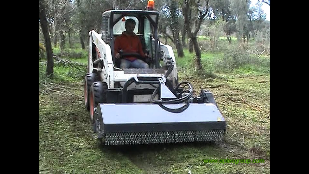 Desbrozadora-trituradora serie BCFH - minicargadora 50-90 hp - www.aplecgroup.com
