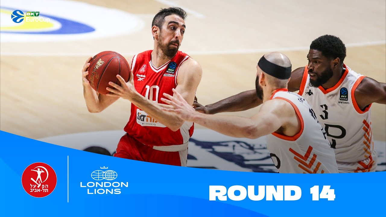 Hapoel Shlomo Tel Aviv-London Lions | Round 14 Highlights | 2023-24 BKT EuroCup