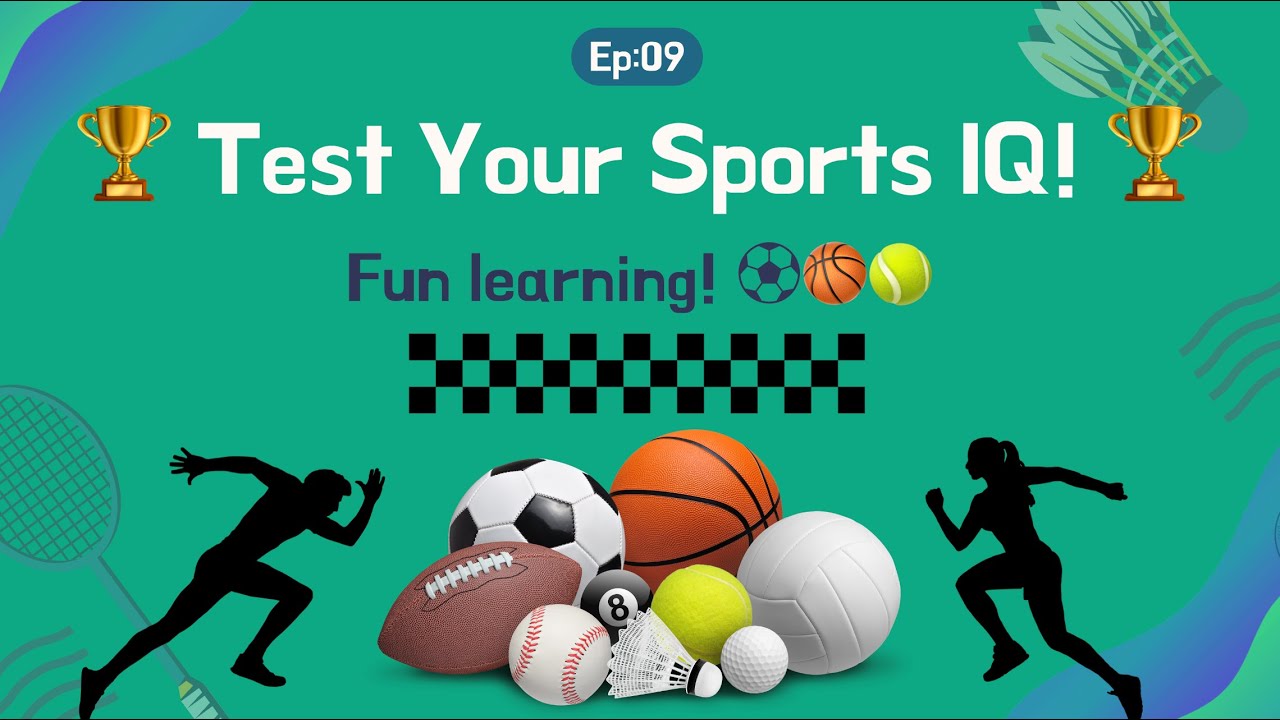 🏅 Ep:09 | Think You Know Sports? Test Your Knowledge Now! | #SportsQuiz #SportsGK #TriviaChallenge