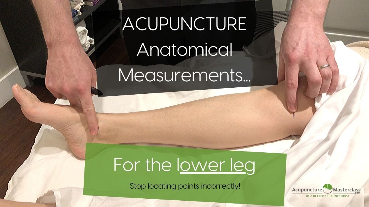 Acupuncture CUN Measurement CONFUSION